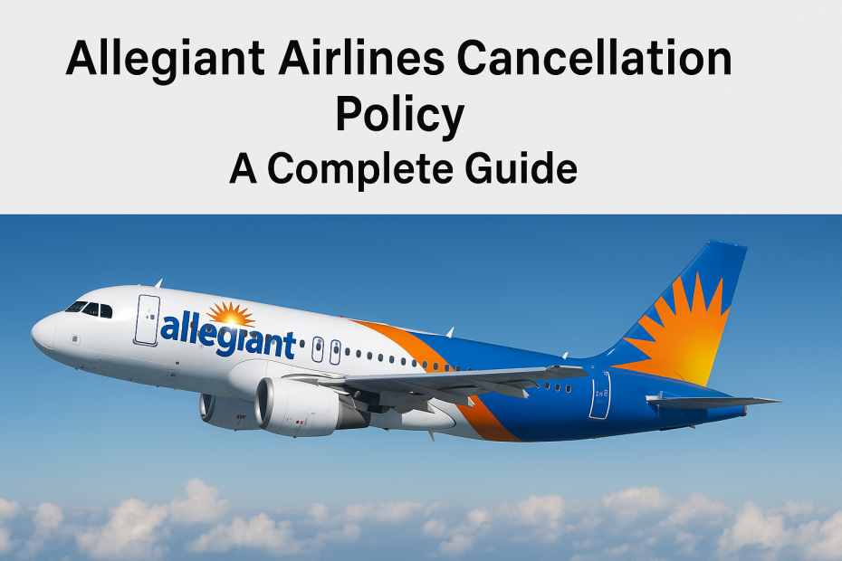 Allegiant Airlines Cancellation Policy