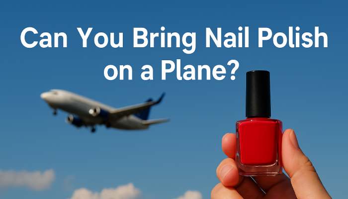 Nail Polish on a Plane
